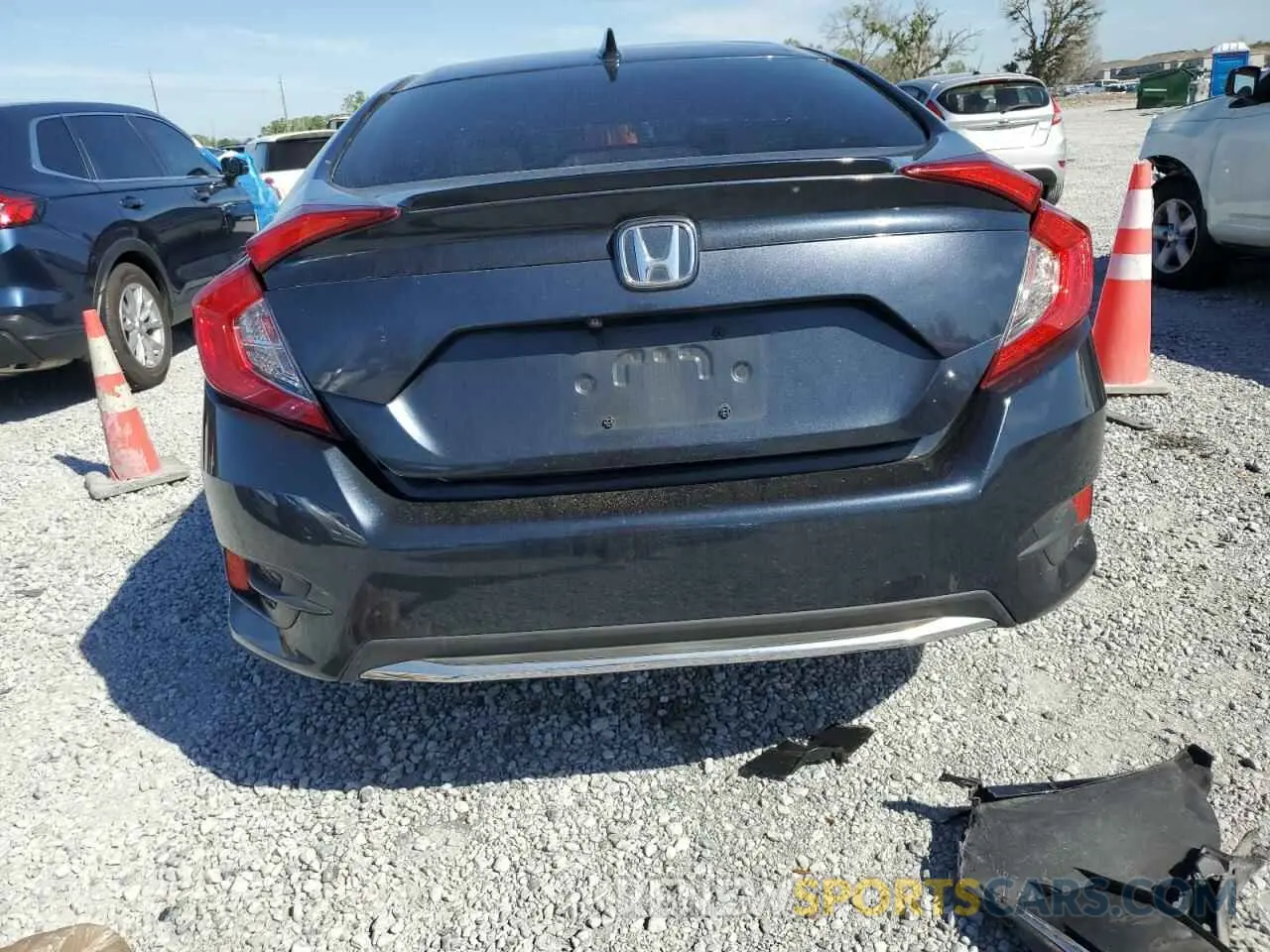6 Photograph of a damaged car 19XFC1F3XLE024083 HONDA CIVIC 2020