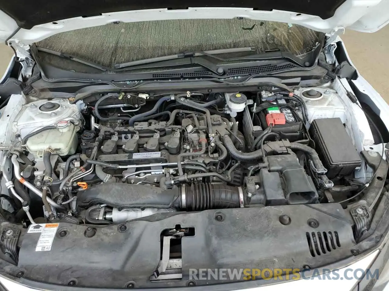 11 Фотография поврежденного автомобиля 19XFC1F3XLE210464 HONDA CIVIC 2020