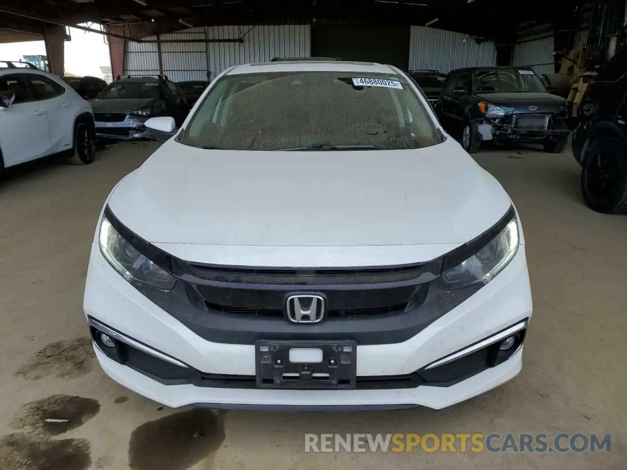 5 Фотография поврежденного автомобиля 19XFC1F3XLE210464 HONDA CIVIC 2020
