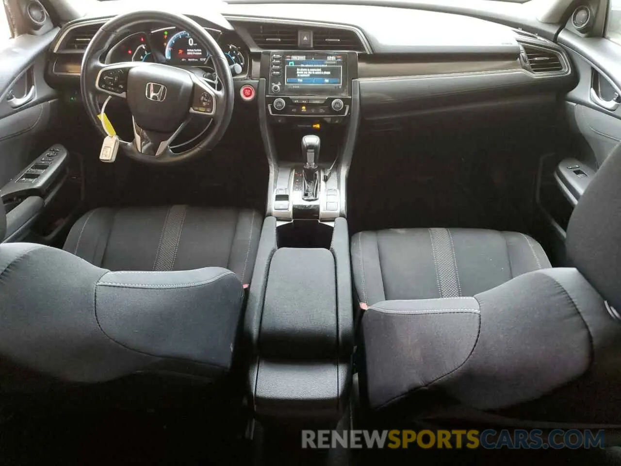 8 Фотография поврежденного автомобиля 19XFC1F3XLE210464 HONDA CIVIC 2020