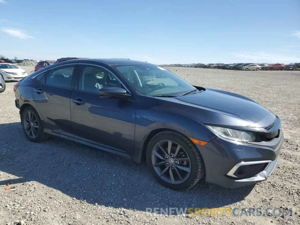 4 Photograph of a damaged car 19XFC1F70LE008879 HONDA CIVIC 2020