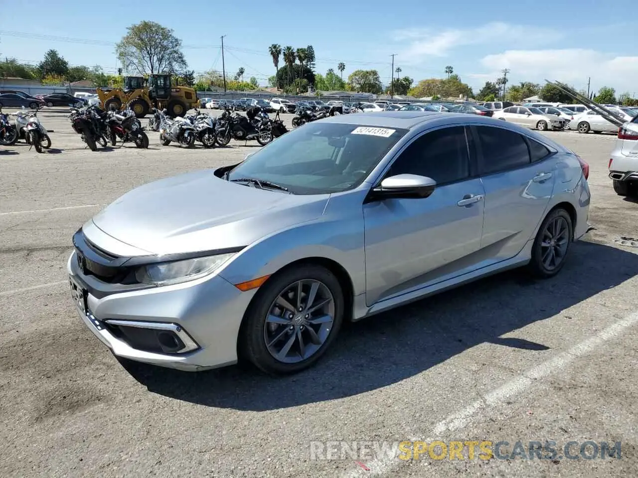 1 Photograph of a damaged car 19XFC1F70LE209746 HONDA CIVIC 2020