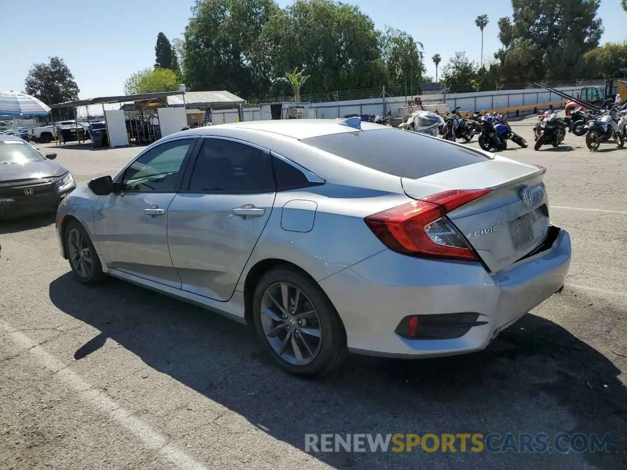 2 Photograph of a damaged car 19XFC1F70LE209746 HONDA CIVIC 2020