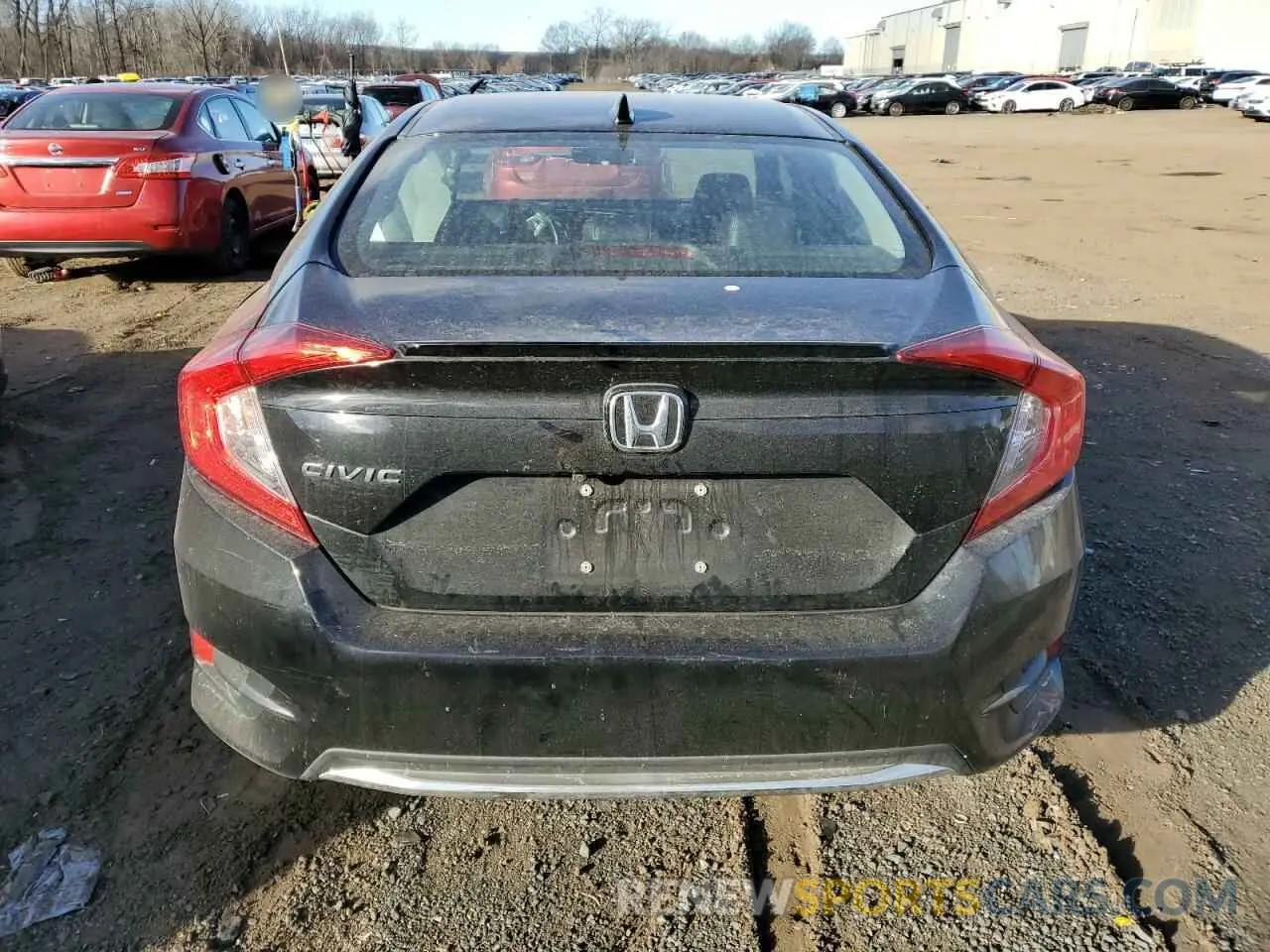 6 Фотография поврежденного автомобиля 19XFC1F71LE219167 HONDA CIVIC 2020