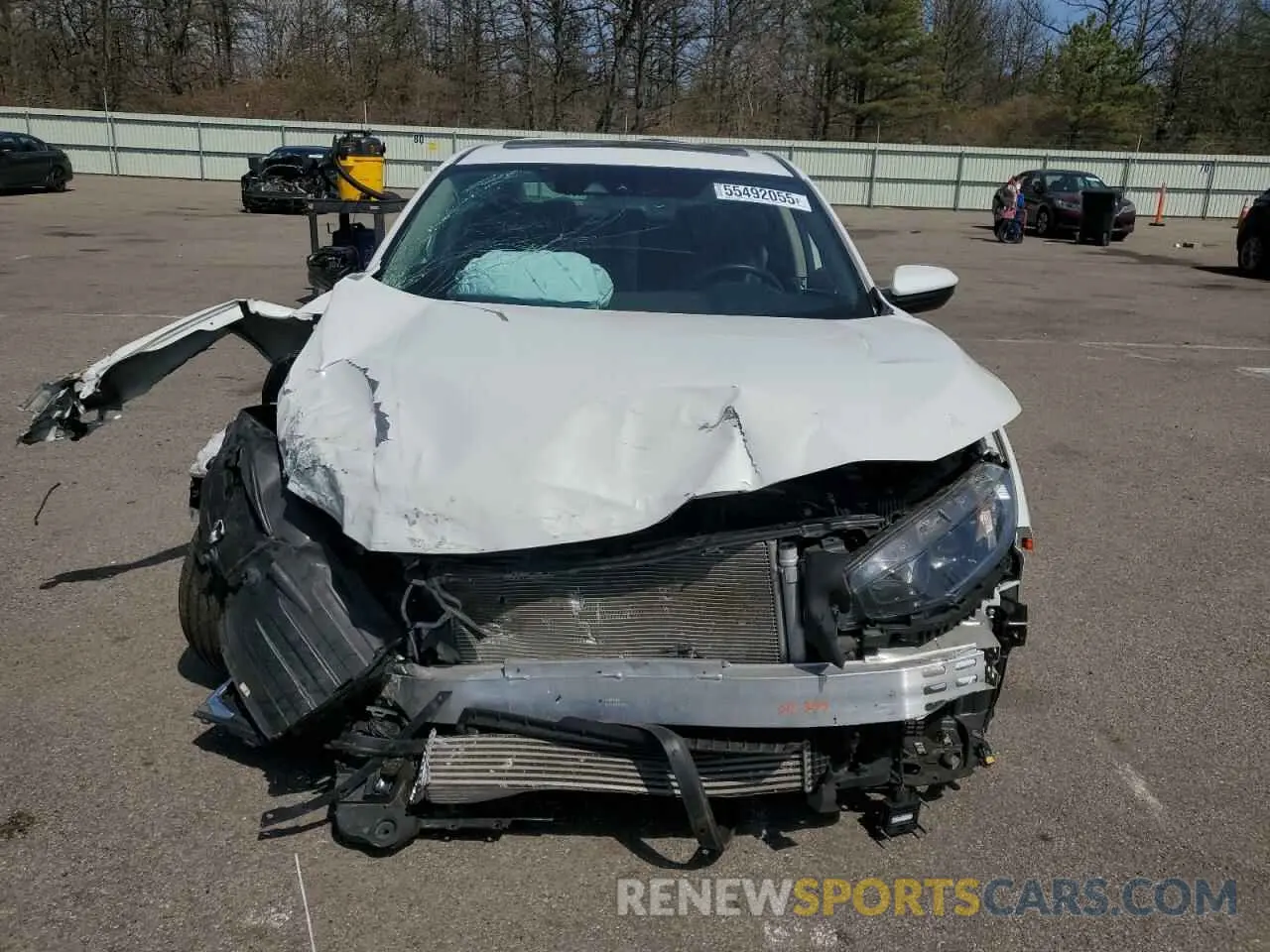 5 Photograph of a damaged car 19XFC1F72LE213927 HONDA CIVIC 2020