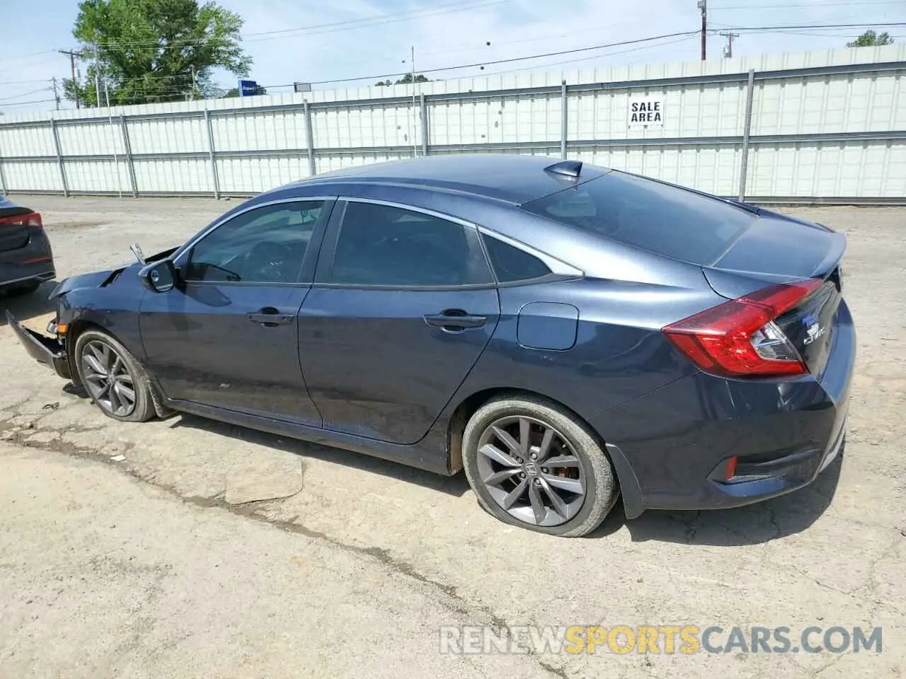 2 Фотография поврежденного автомобиля 19XFC1F73LE017348 HONDA CIVIC 2020