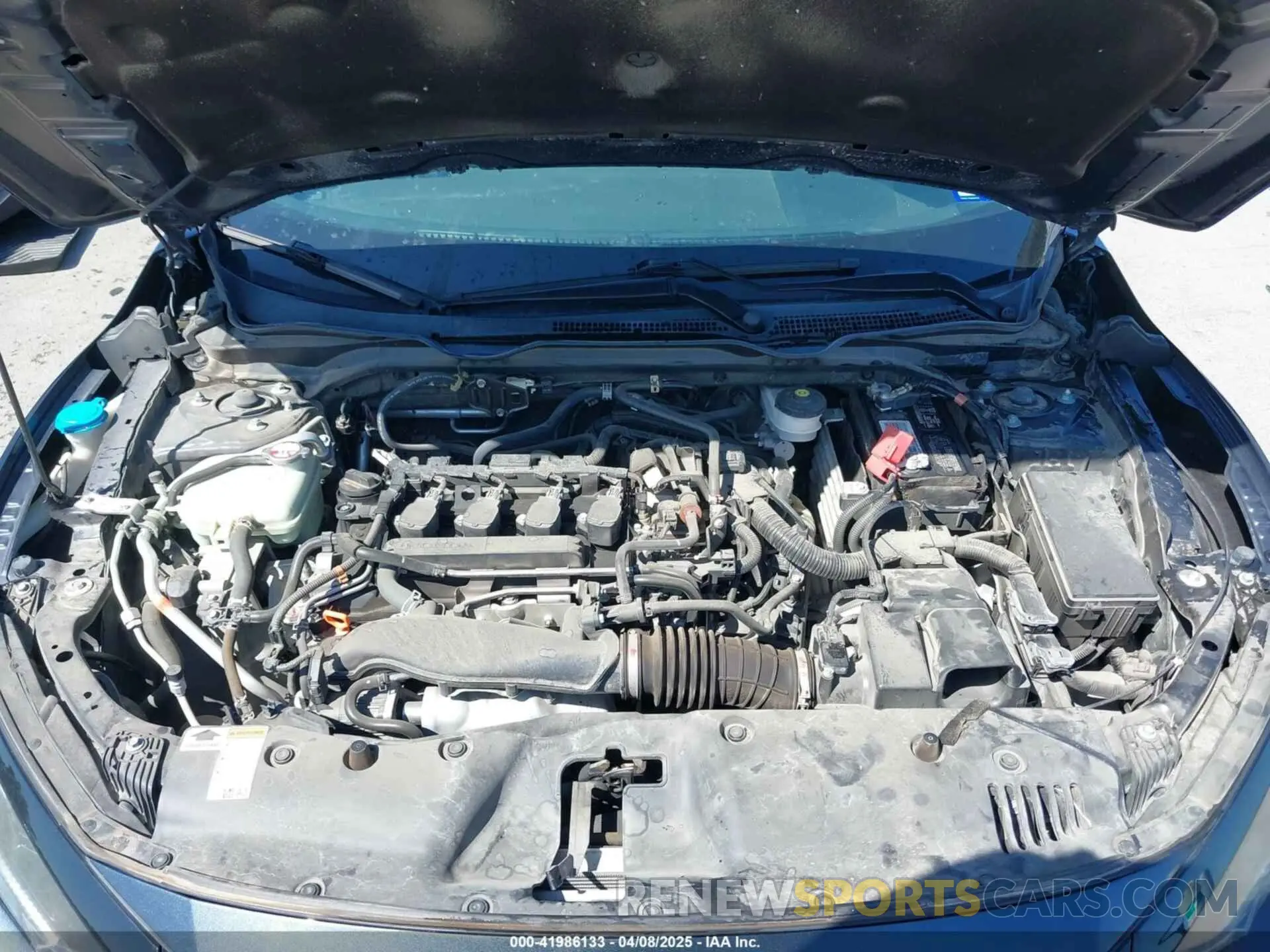 10 Фотография поврежденного автомобиля 19XFC1F73LE023876 HONDA CIVIC 2020