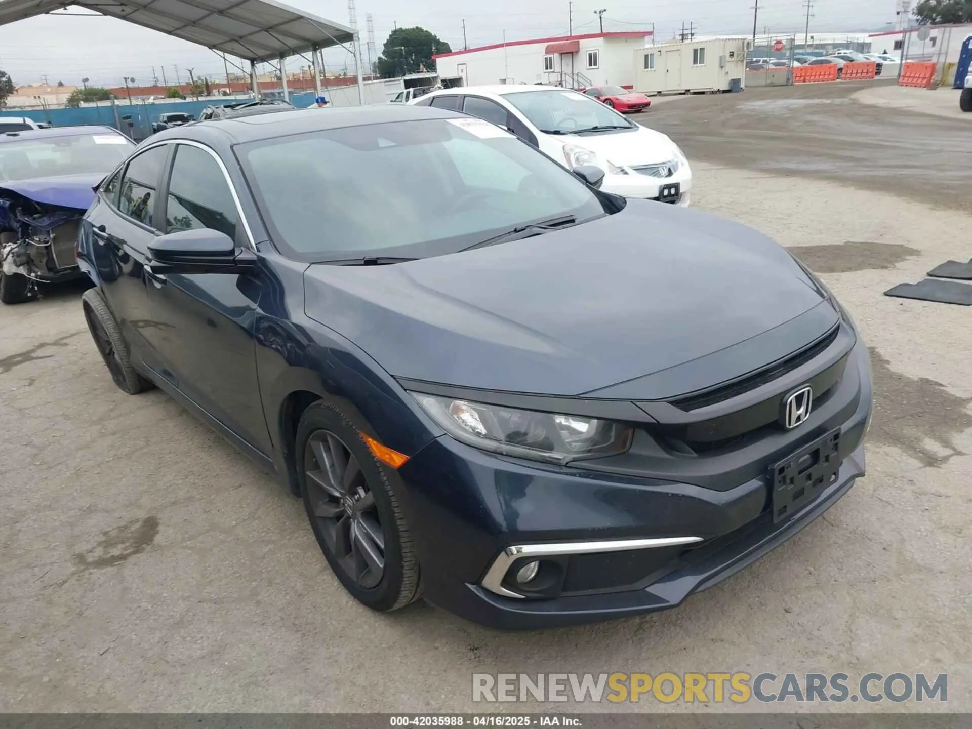 1 Photograph of a damaged car 19XFC1F74LE209538 HONDA CIVIC 2020