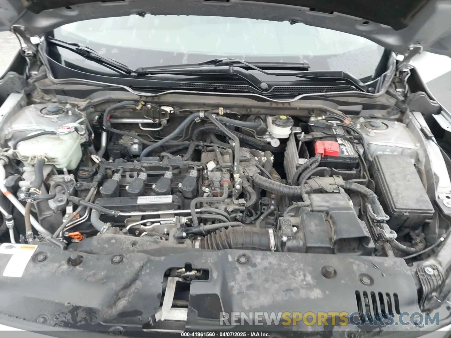 10 Фотография поврежденного автомобиля 19XFC1F78LE001386 HONDA CIVIC 2020