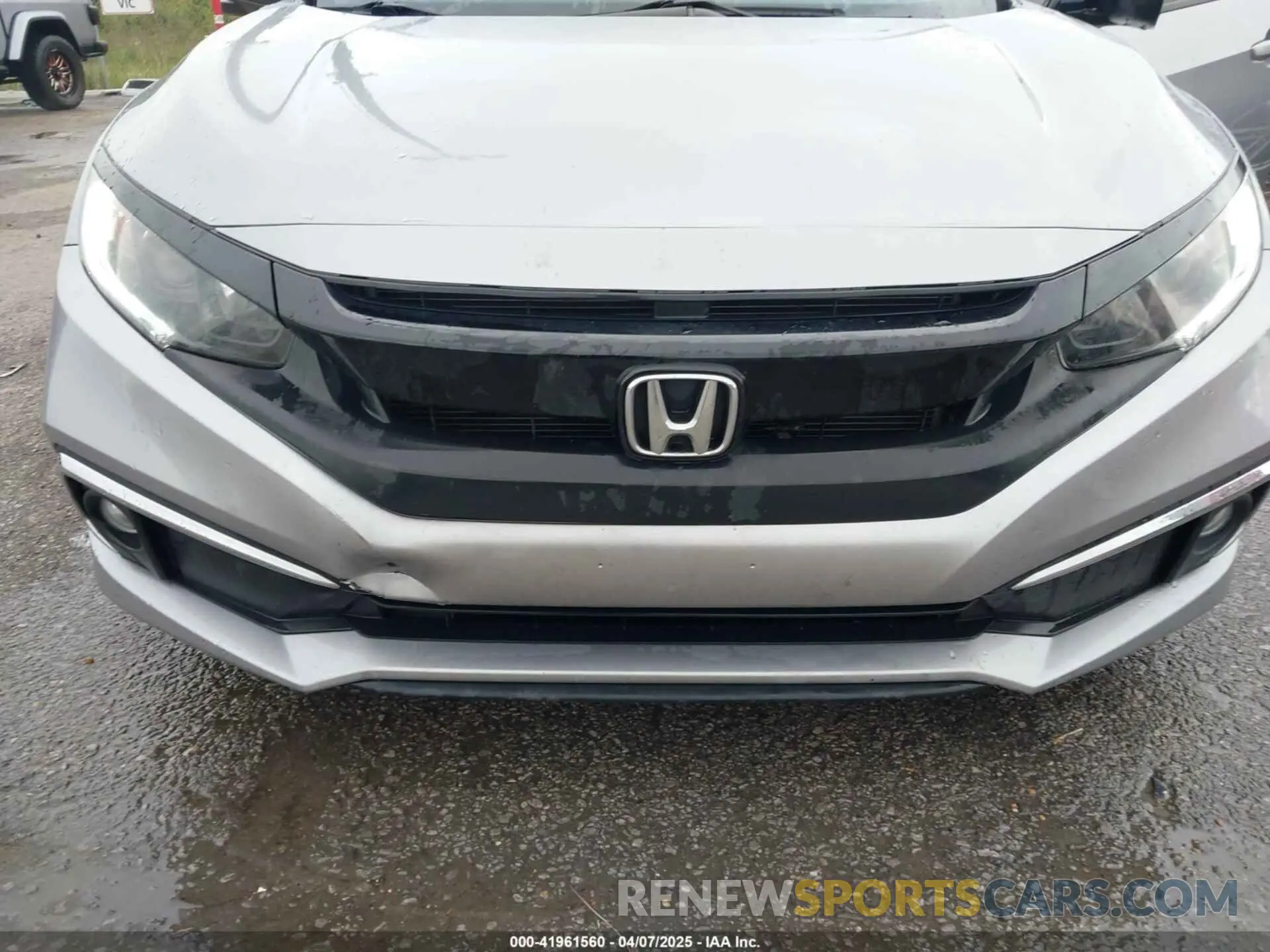 6 Фотография поврежденного автомобиля 19XFC1F78LE001386 HONDA CIVIC 2020
