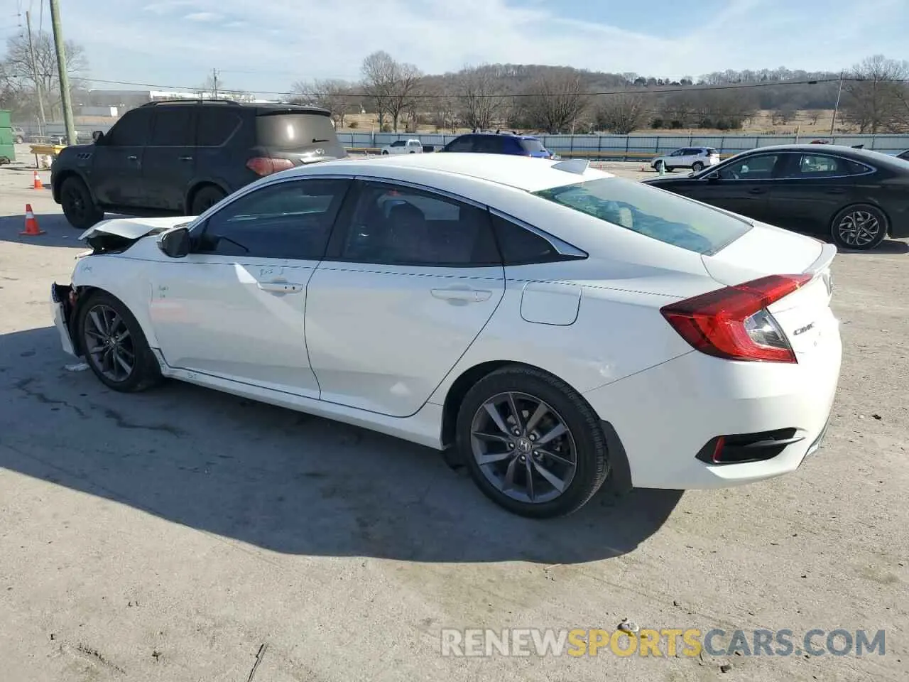 2 Фотография поврежденного автомобиля 19XFC1F78LE018138 HONDA CIVIC 2020