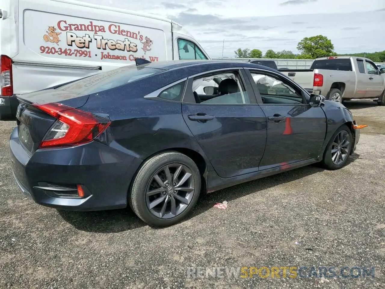 3 Photograph of a damaged car 19XFC1F78LE024120 HONDA CIVIC 2020