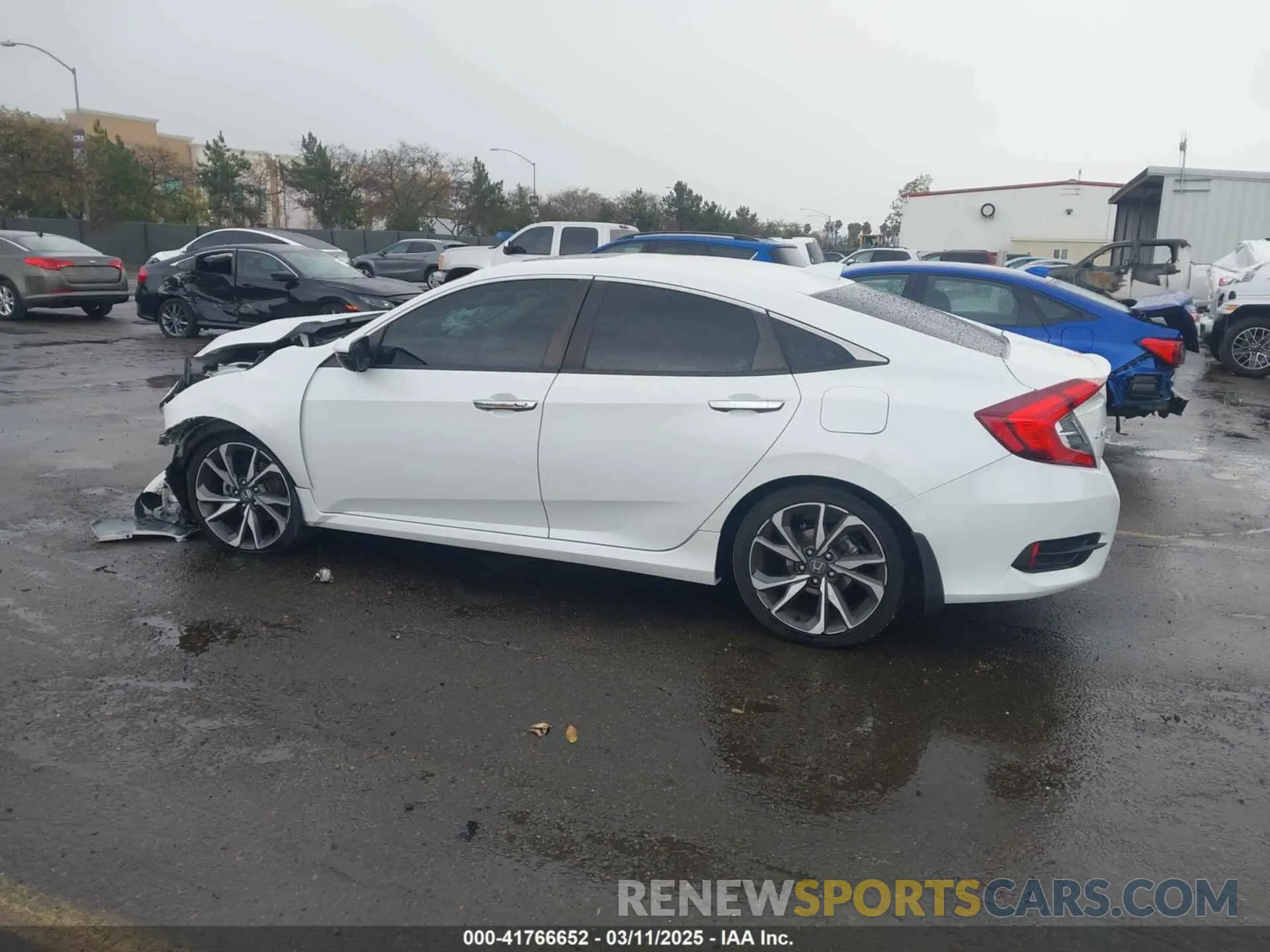 14 Фотография поврежденного автомобиля 19XFC1F91LE210390 HONDA CIVIC 2020