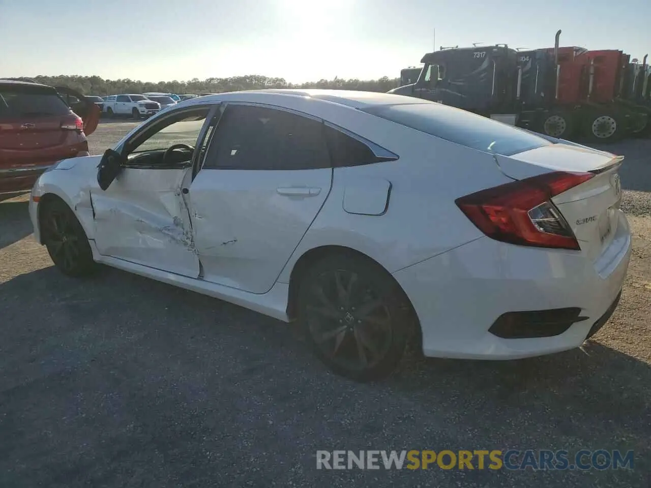 2 Photograph of a damaged car 19XFC2E80LE024256 HONDA CIVIC 2020