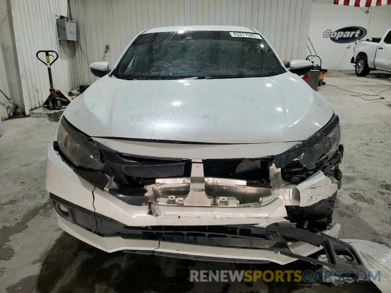 5 Photograph of a damaged car 19XFC2E83LE007693 HONDA CIVIC 2020