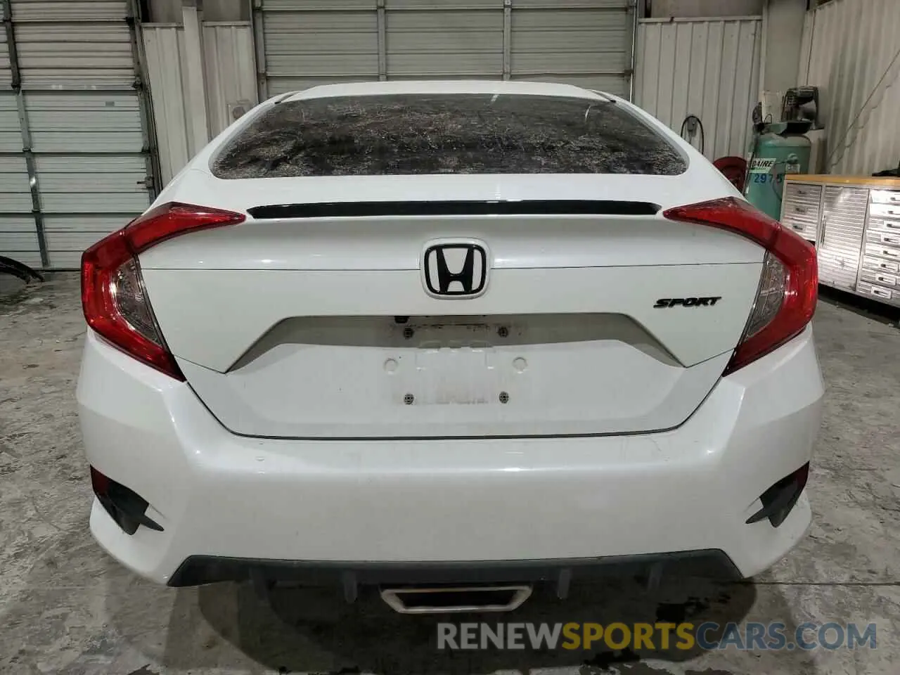 6 Photograph of a damaged car 19XFC2E83LE007693 HONDA CIVIC 2020