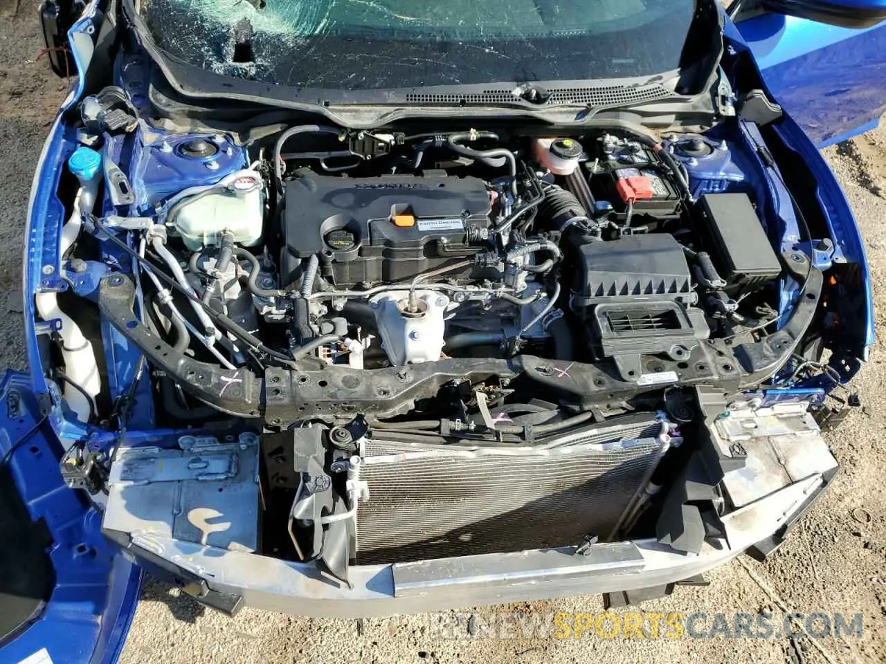 11 Photograph of a damaged car 19XFC2E84LE030321 HONDA CIVIC 2020