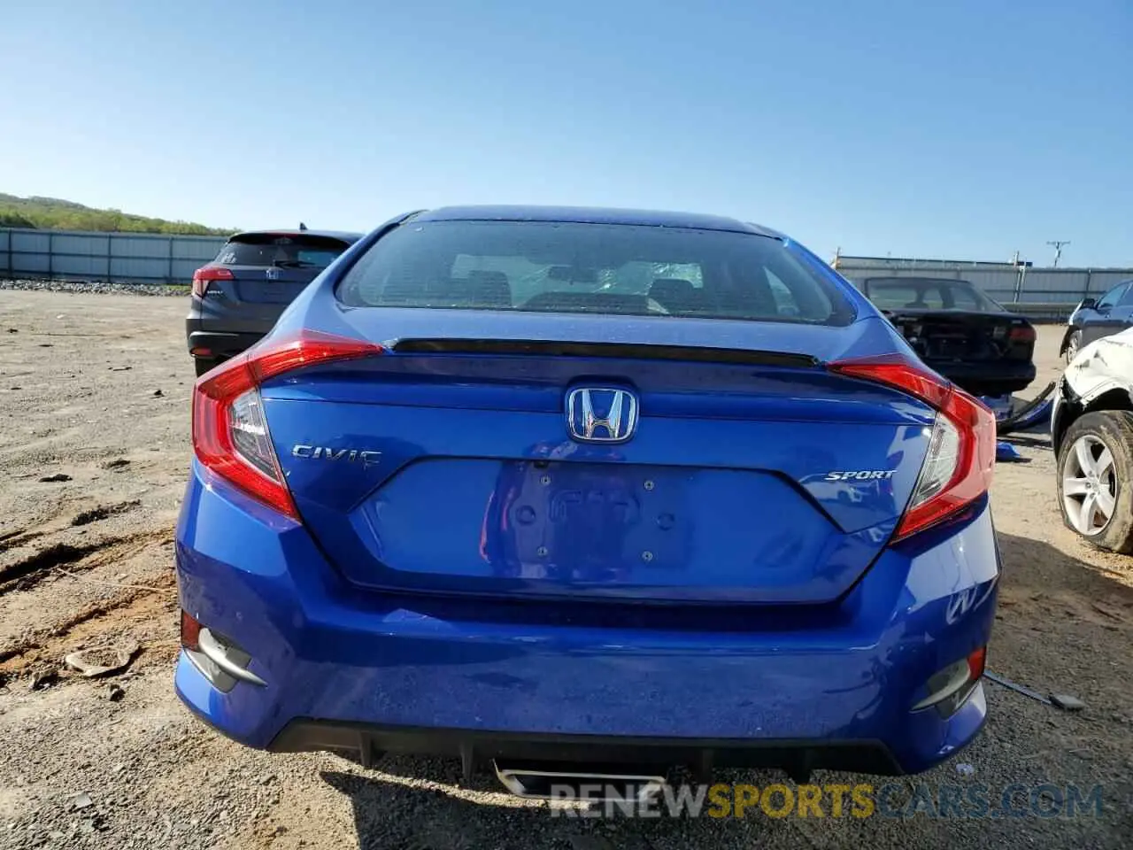 6 Photograph of a damaged car 19XFC2E84LE030321 HONDA CIVIC 2020