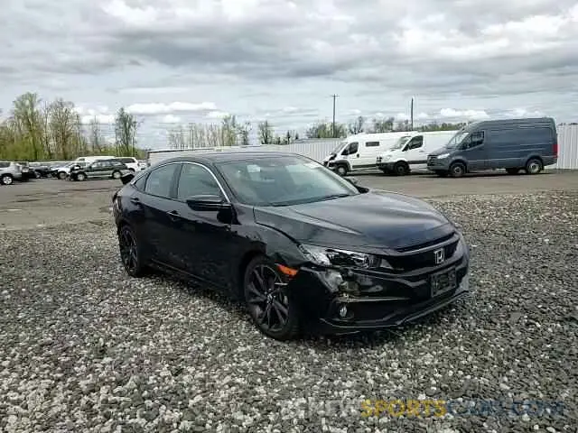 10 Photograph of a damaged car 19XFC2E87LE010824 HONDA CIVIC 2020