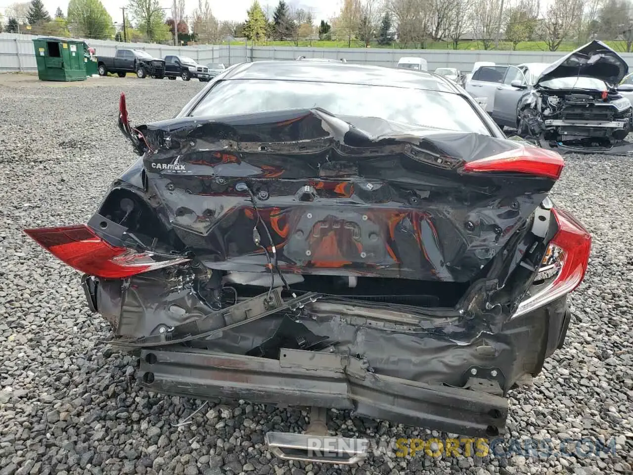 6 Photograph of a damaged car 19XFC2E87LE010824 HONDA CIVIC 2020