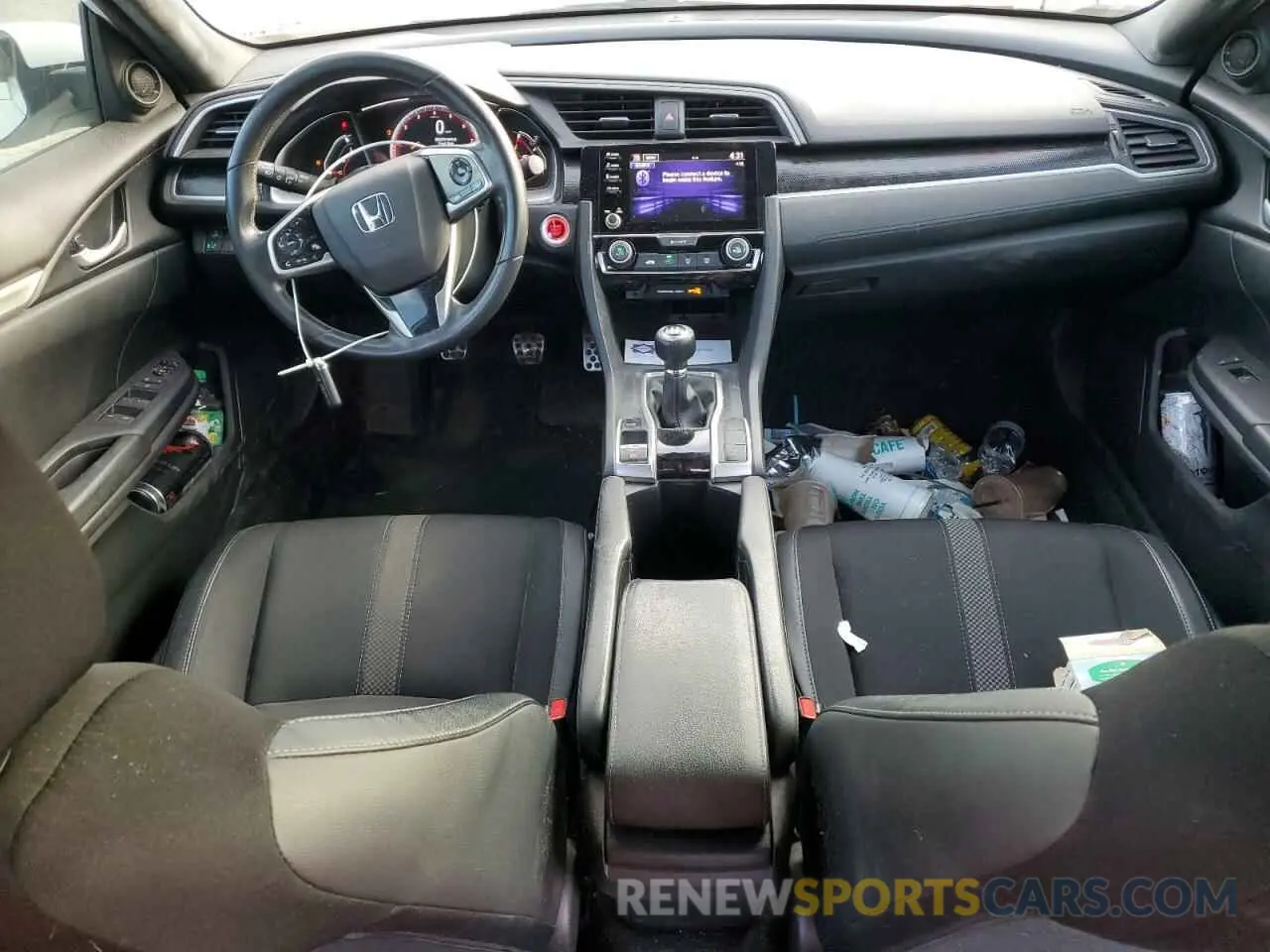 8 Фотография поврежденного автомобиля 19XFC2E88LE024277 HONDA CIVIC 2020