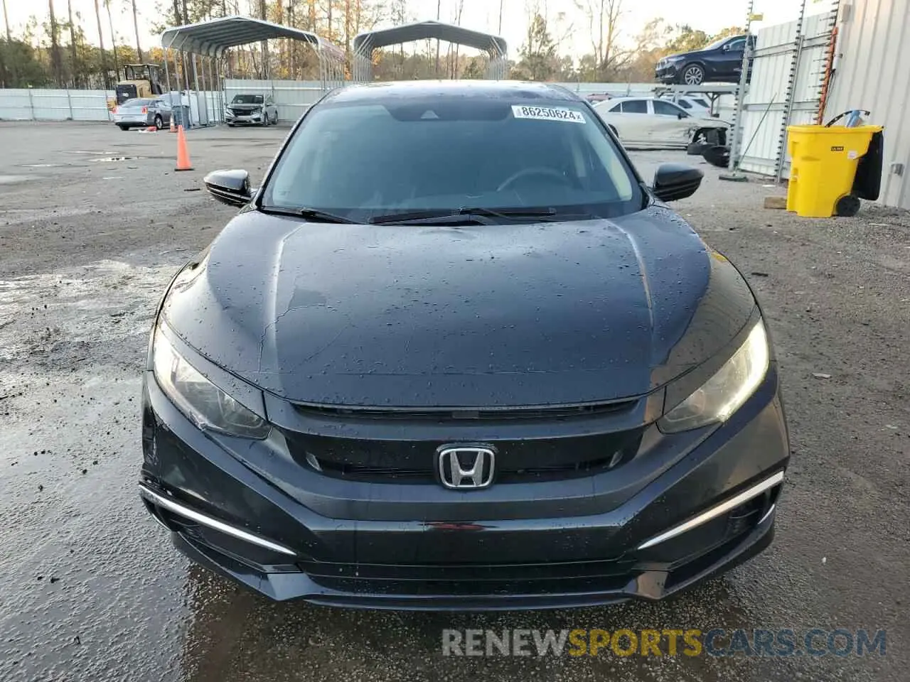 5 Фотография поврежденного автомобиля 19XFC2F60LE007907 HONDA CIVIC 2020