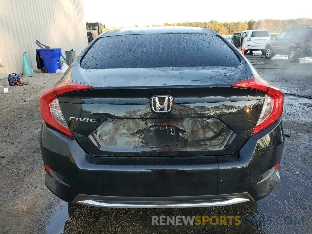 6 Фотография поврежденного автомобиля 19XFC2F60LE007907 HONDA CIVIC 2020