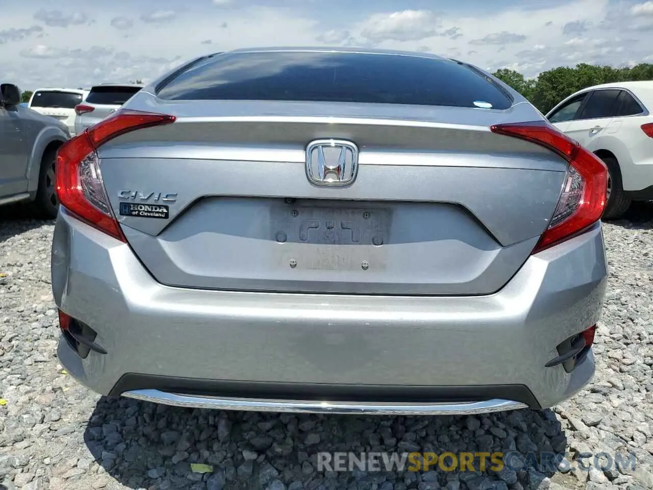 6 Фотография поврежденного автомобиля 19XFC2F60LE009690 HONDA CIVIC 2020