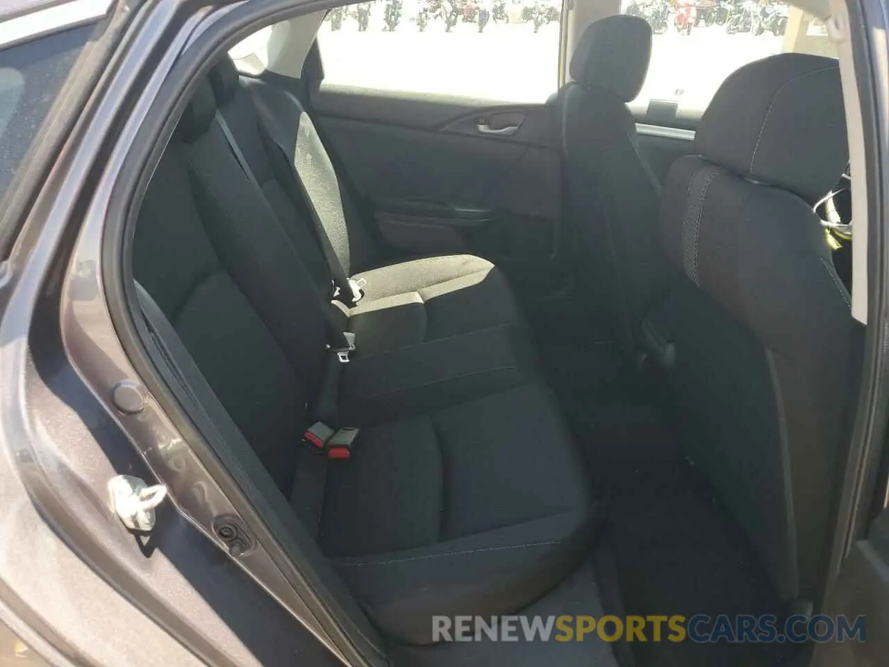 10 Photograph of a damaged car 19XFC2F60LE207850 HONDA CIVIC 2020