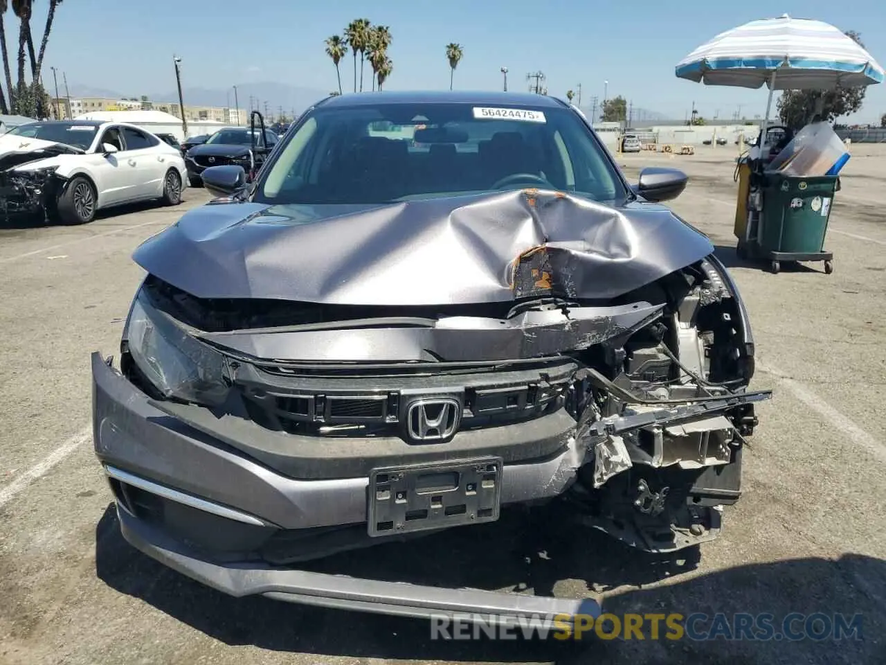 5 Photograph of a damaged car 19XFC2F60LE207850 HONDA CIVIC 2020