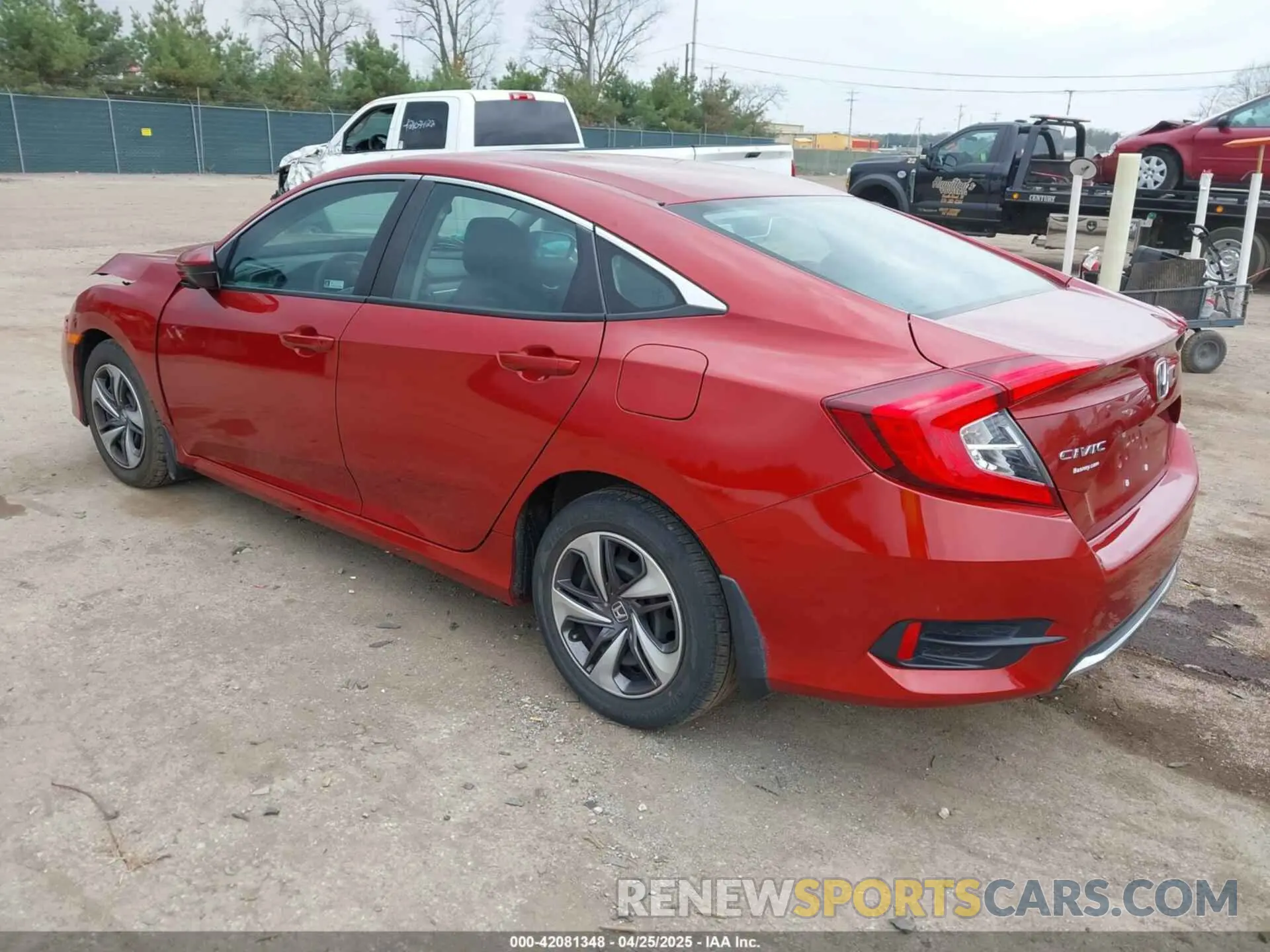 3 Photograph of a damaged car 19XFC2F61LE022058 HONDA CIVIC 2020