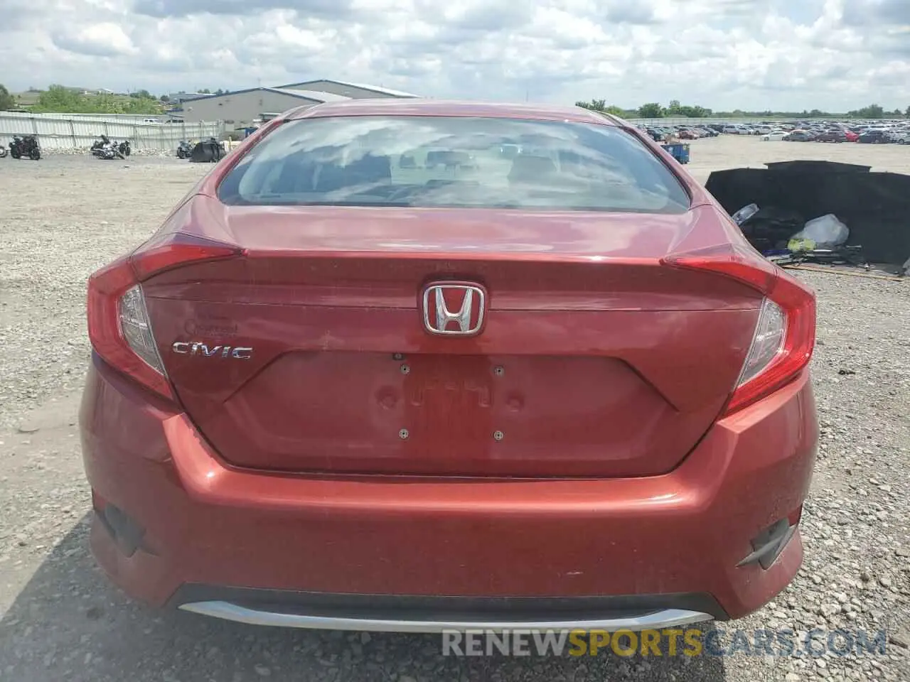 6 Photograph of a damaged car 19XFC2F61LE024036 HONDA CIVIC 2020