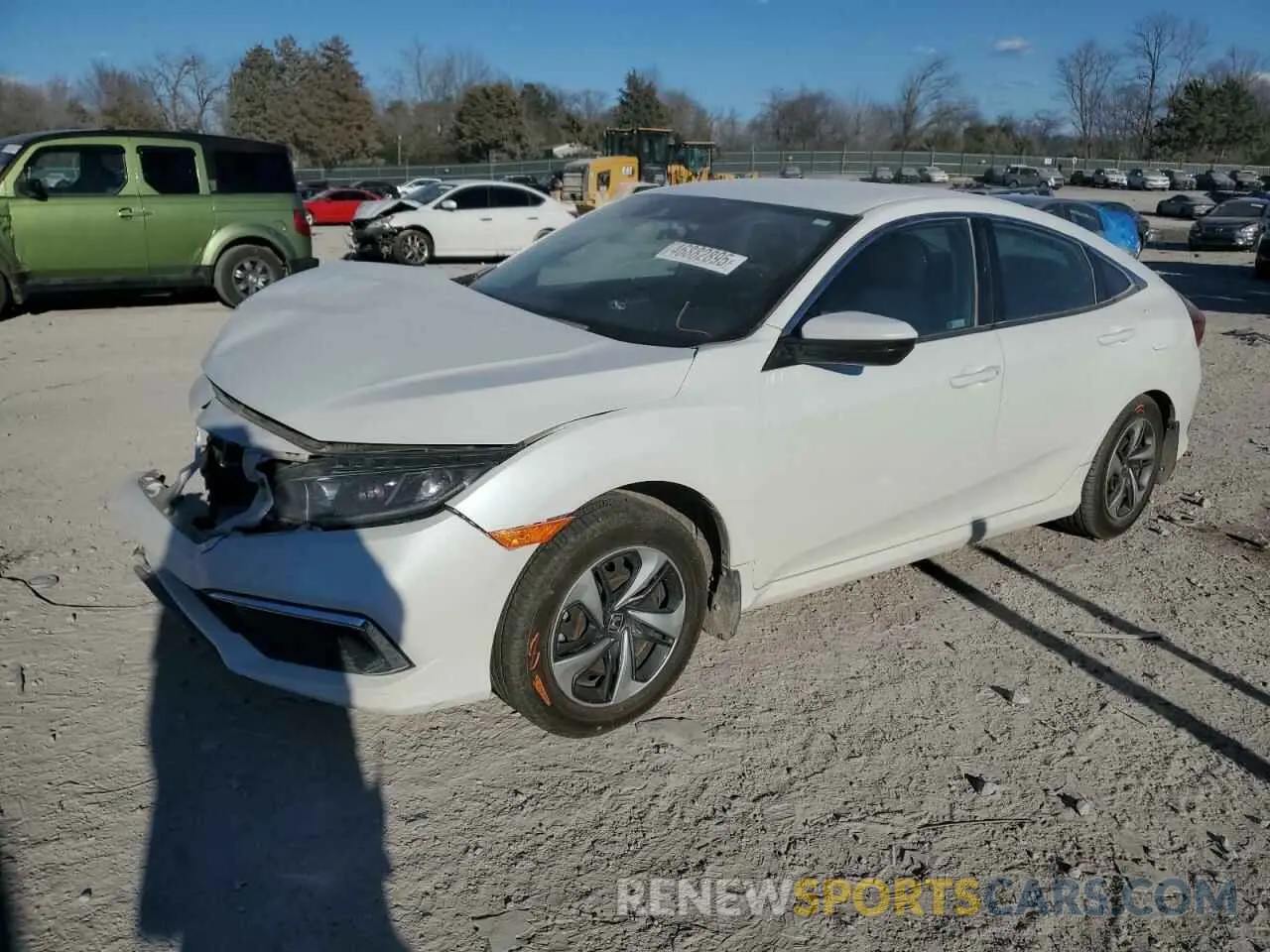 1 Фотография поврежденного автомобиля 19XFC2F62LE004930 HONDA CIVIC 2020