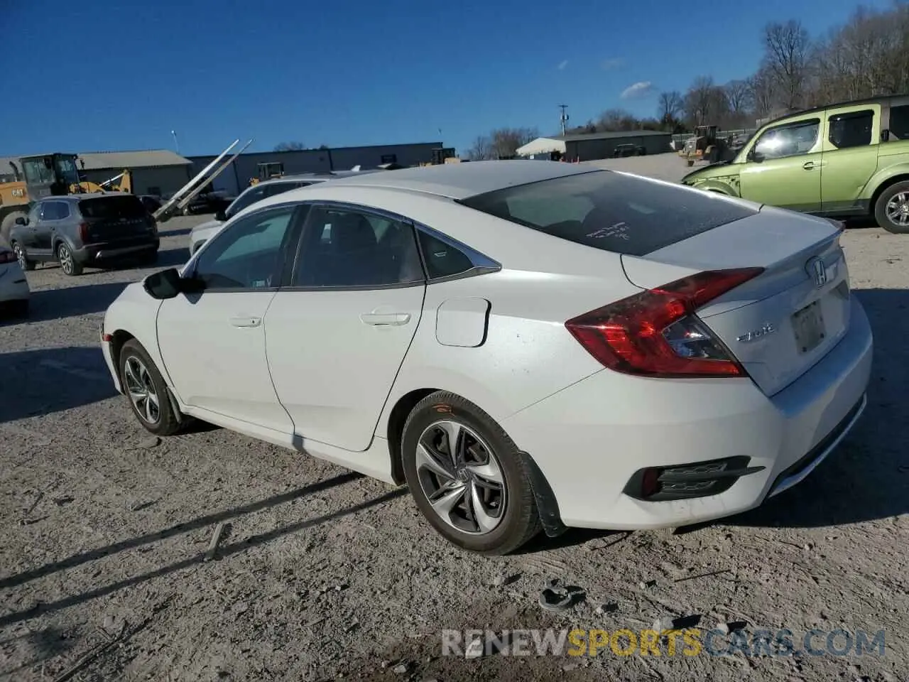 2 Фотография поврежденного автомобиля 19XFC2F62LE004930 HONDA CIVIC 2020