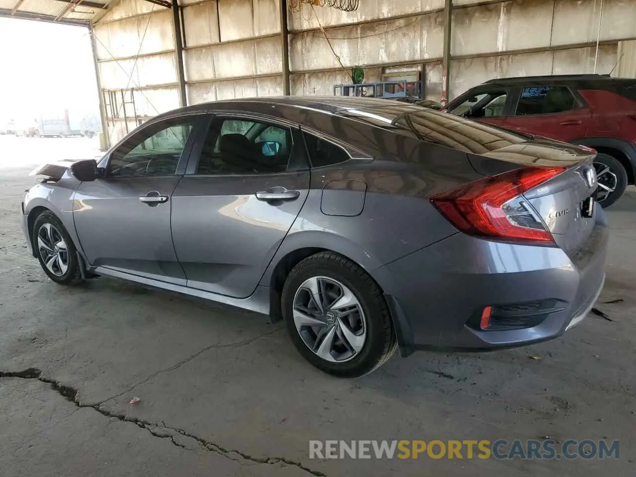 2 Photograph of a damaged car 19XFC2F62LE009027 HONDA CIVIC 2020