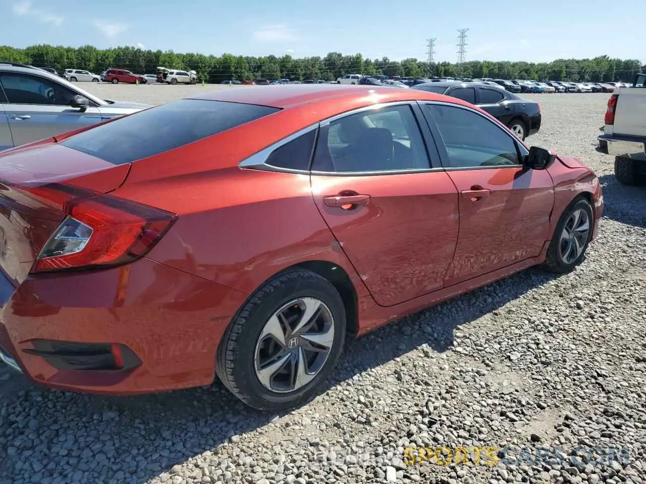 3 Photograph of a damaged car 19XFC2F62LE016480 HONDA CIVIC 2020