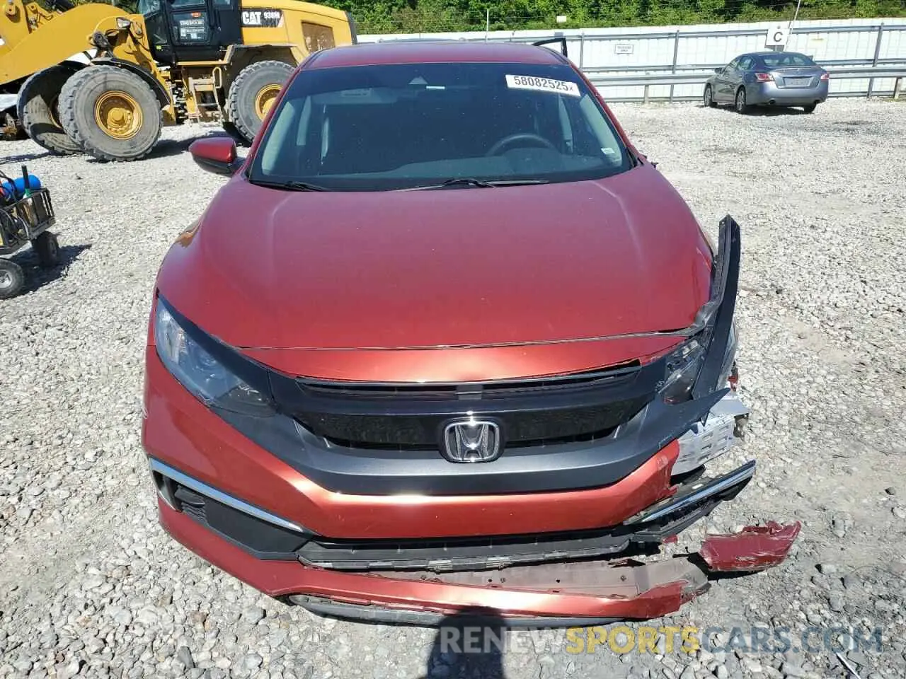 5 Photograph of a damaged car 19XFC2F62LE016480 HONDA CIVIC 2020