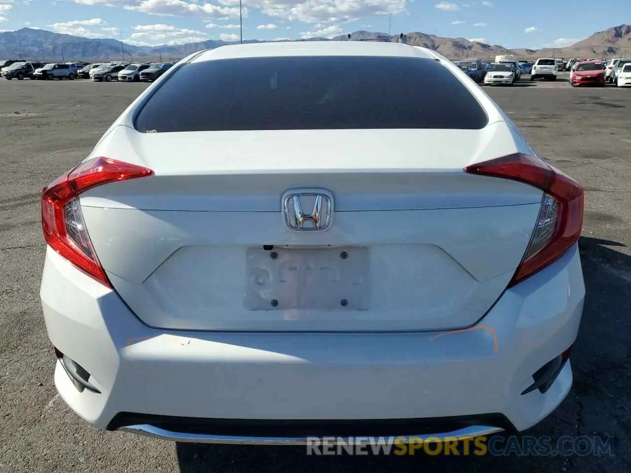 6 Photograph of a damaged car 19XFC2F62LE023770 HONDA CIVIC 2020