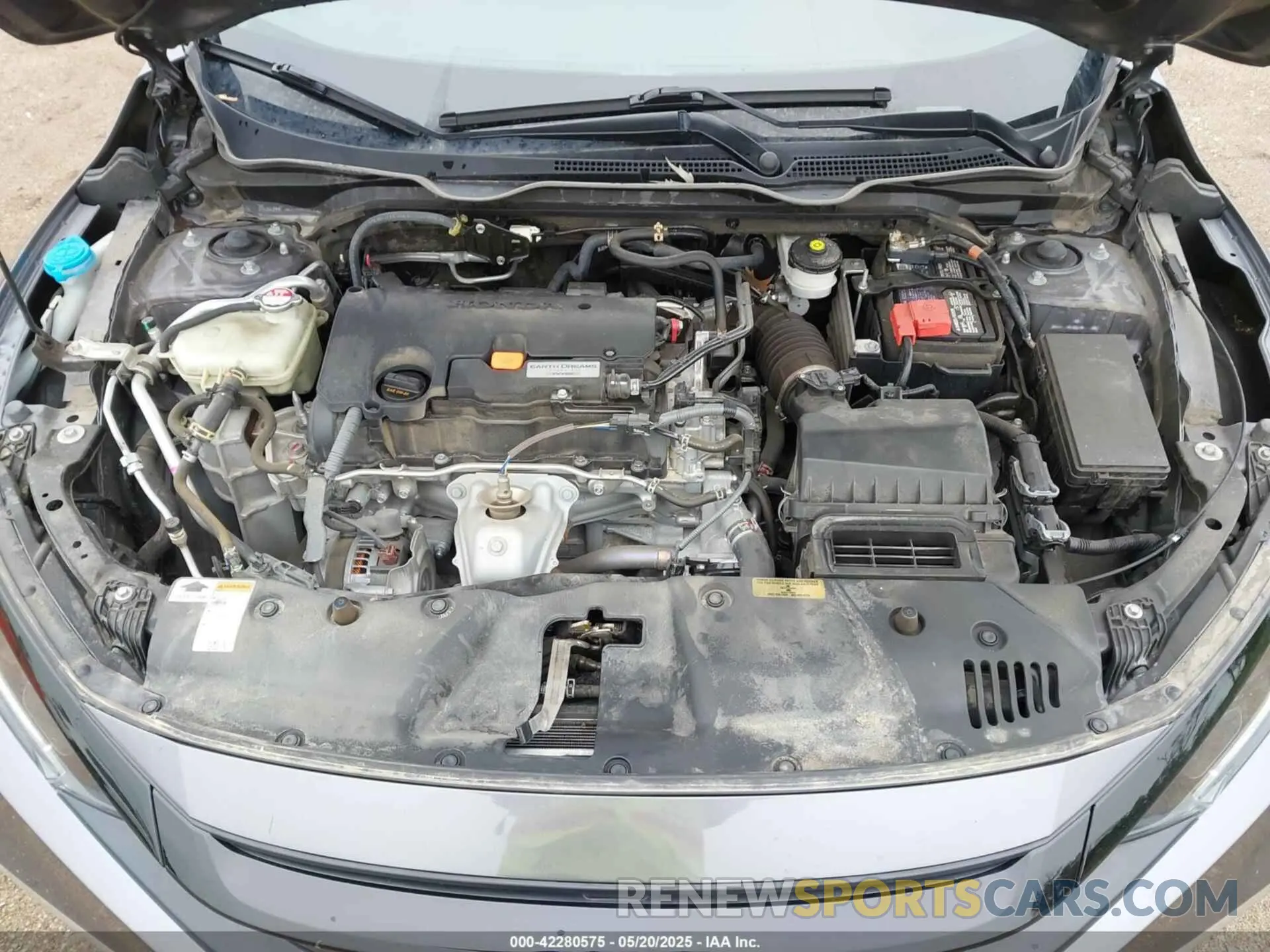 10 Фотография поврежденного автомобиля 19XFC2F63LE027259 HONDA CIVIC 2020
