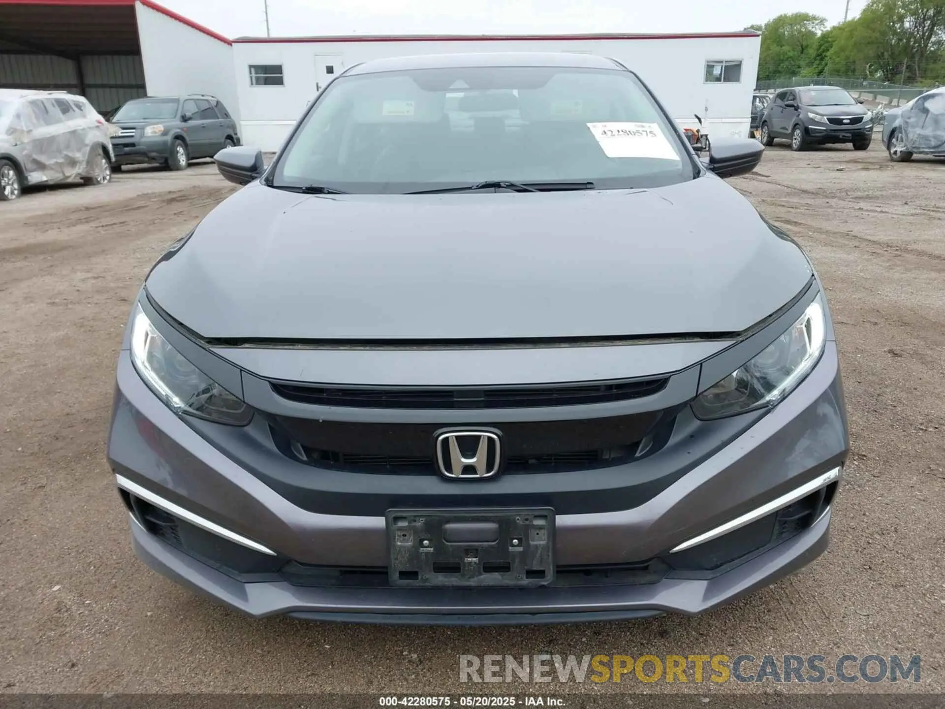 12 Фотография поврежденного автомобиля 19XFC2F63LE027259 HONDA CIVIC 2020