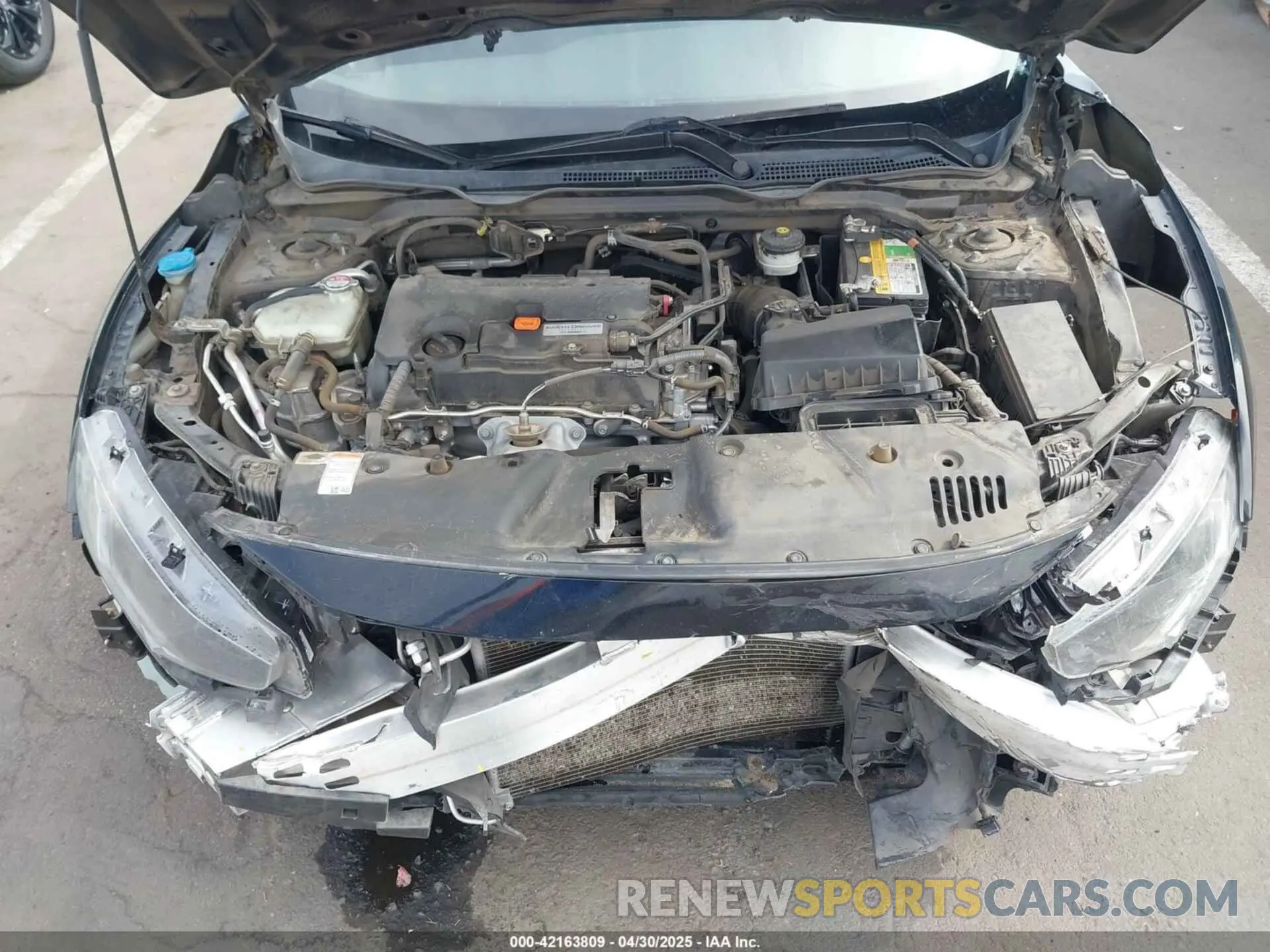 10 Photograph of a damaged car 19XFC2F63LE210936 HONDA CIVIC 2020