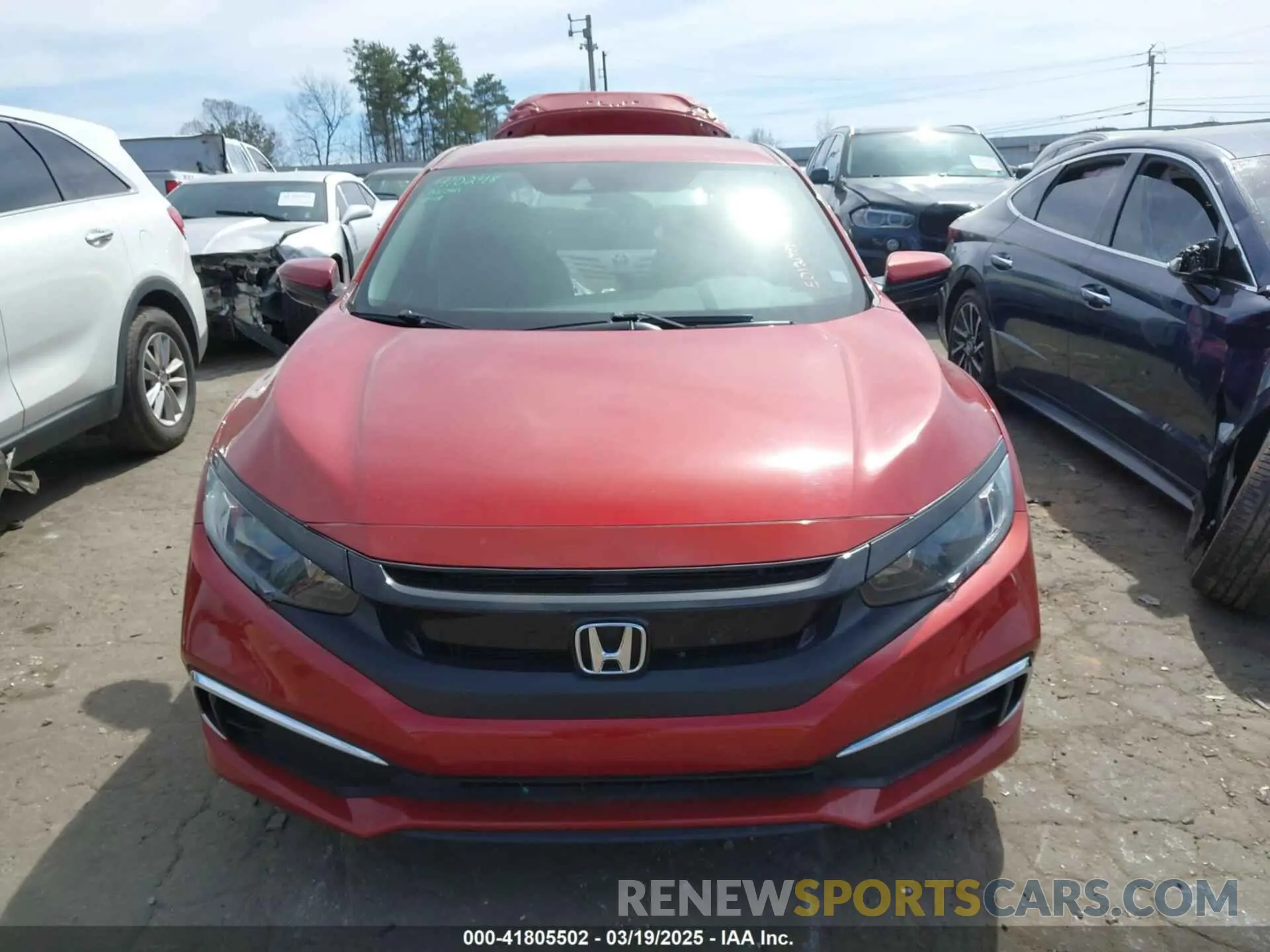 12 Фотография поврежденного автомобиля 19XFC2F64LE012088 HONDA CIVIC 2020
