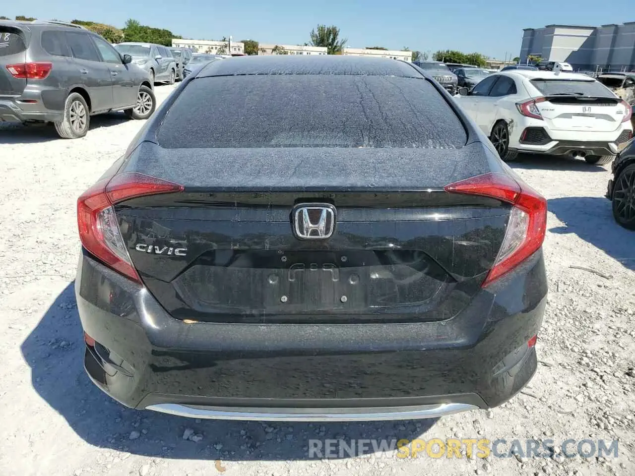 6 Фотография поврежденного автомобиля 19XFC2F64LE021440 HONDA CIVIC 2020