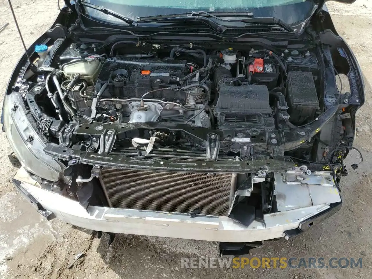 11 Фотография поврежденного автомобиля 19XFC2F65LE019406 HONDA CIVIC 2020