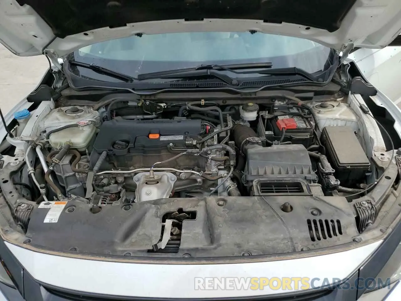 11 Фотография поврежденного автомобиля 19XFC2F65LE024606 HONDA CIVIC 2020