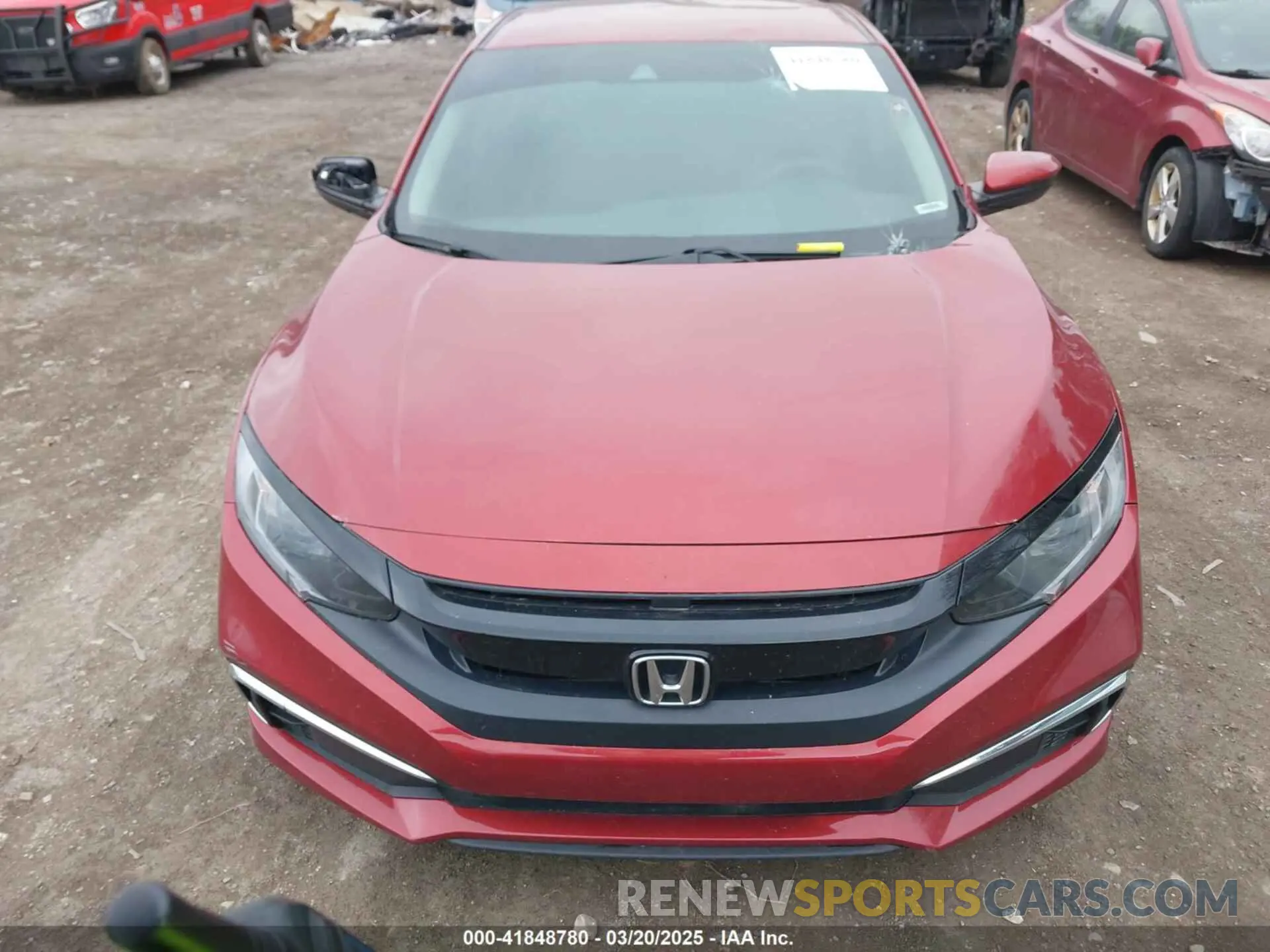 12 Photograph of a damaged car 19XFC2F66LE004879 HONDA CIVIC 2020