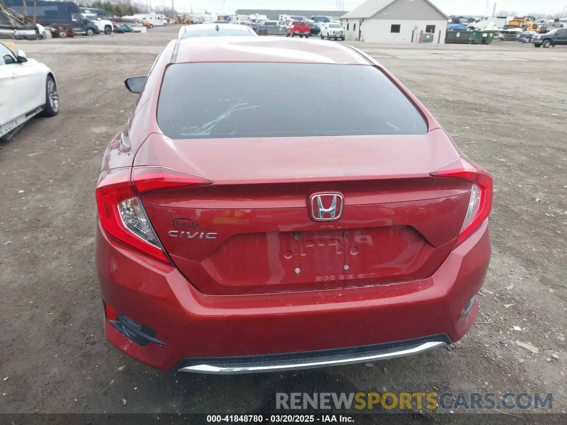 16 Photograph of a damaged car 19XFC2F66LE004879 HONDA CIVIC 2020