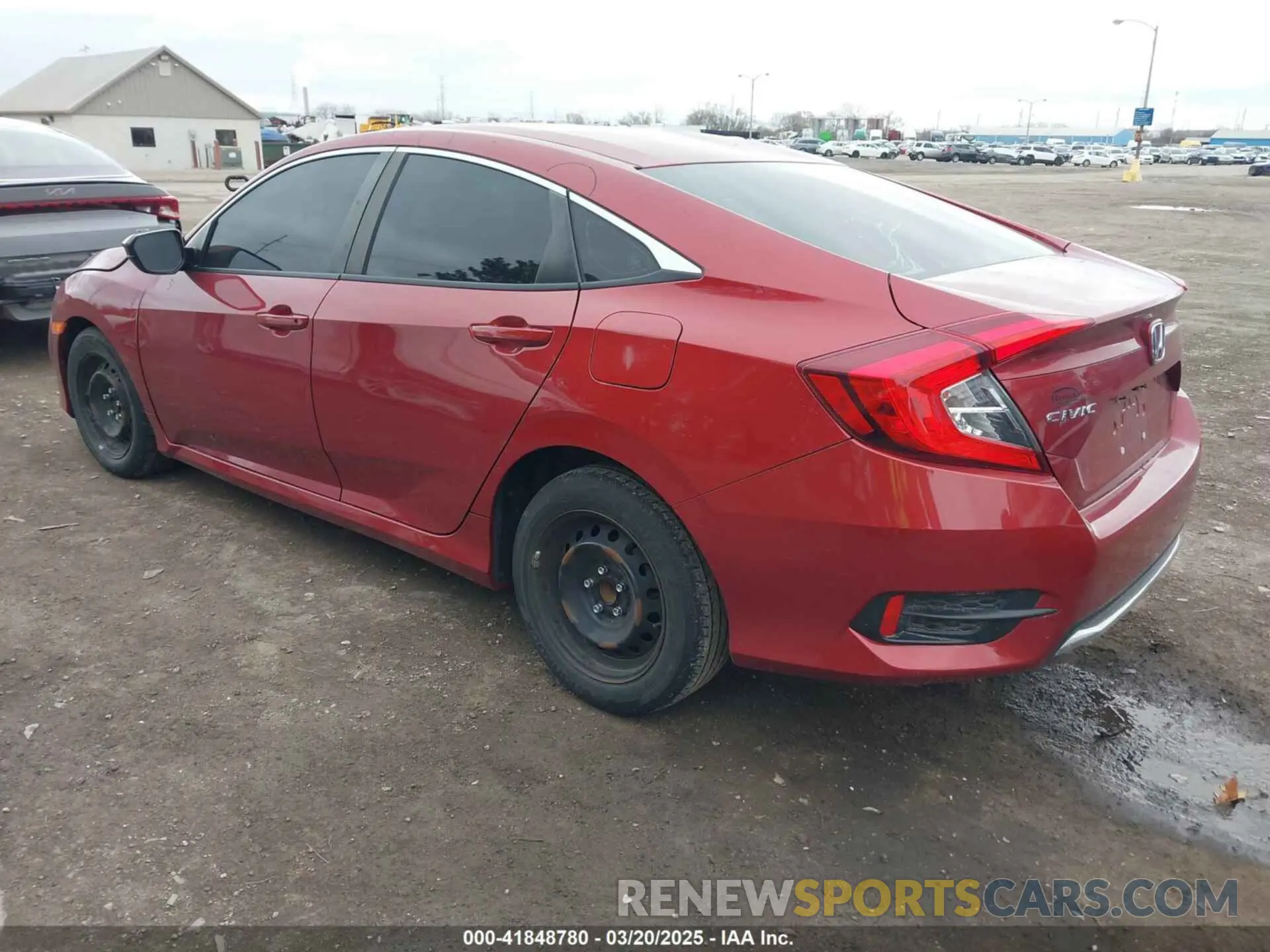 3 Photograph of a damaged car 19XFC2F66LE004879 HONDA CIVIC 2020