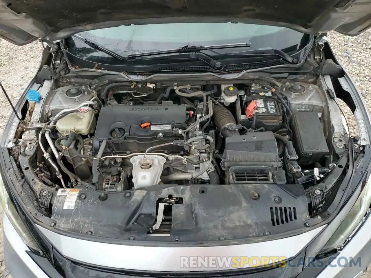 11 Фотография поврежденного автомобиля 19XFC2F66LE012867 HONDA CIVIC 2020