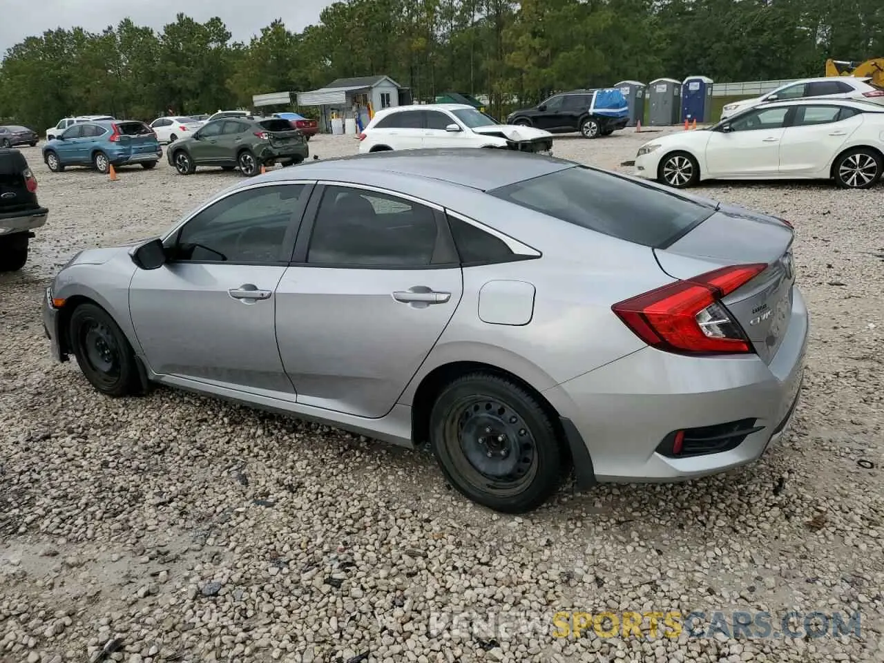 2 Фотография поврежденного автомобиля 19XFC2F66LE012867 HONDA CIVIC 2020
